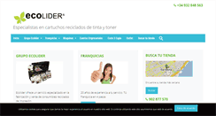 Desktop Screenshot of ecolider.com